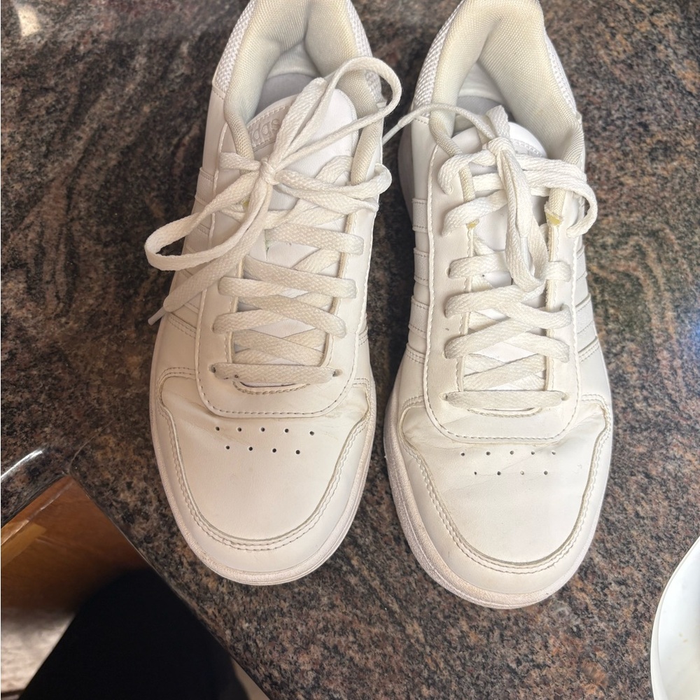 Adidas White Low-Top Sneakers - Picture 2 of 2